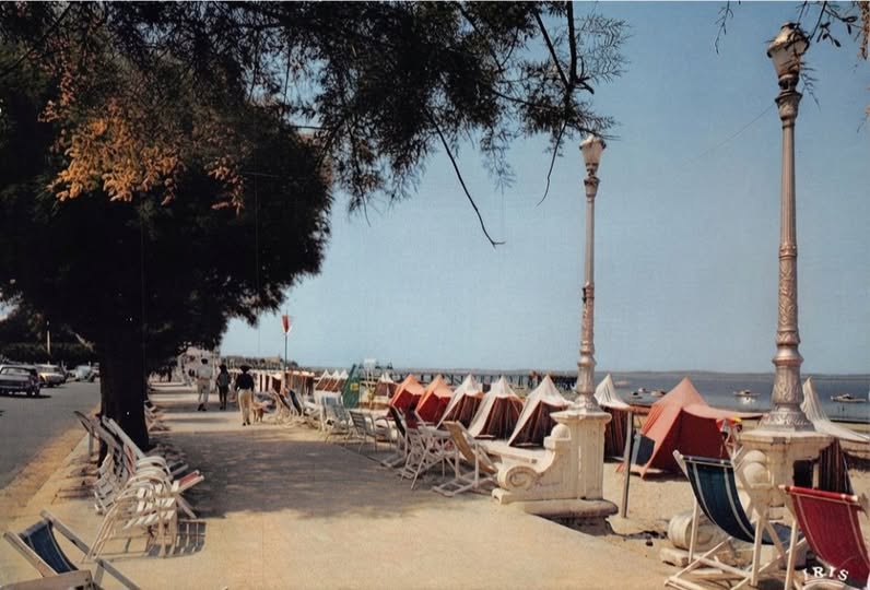Archive historique : La Promenade de la Plage Arcachon années 60