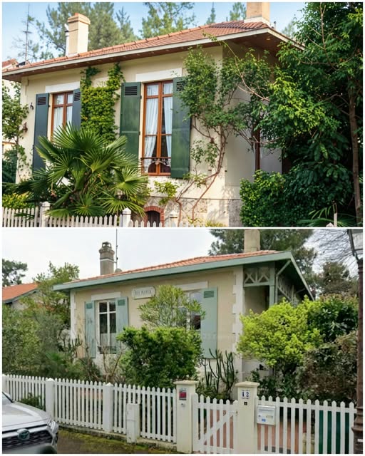 Archive historique : Vers 1900 Villa Ave Maria 12 allée Charles Rhôné Arcachon Ville d'Hiver. Les...