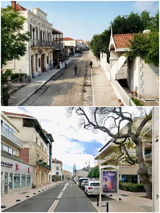 Archive historique : Entre 1880 et 1900, photographie ancienne au niveau du 256 boulevard de la plage