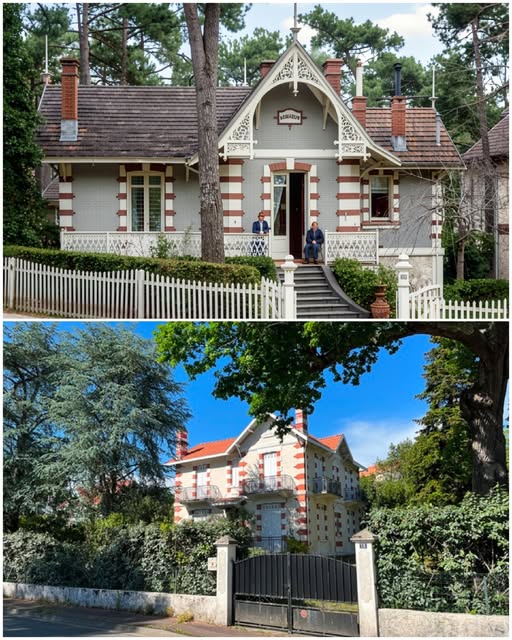 Archive historique : Vers 1900 Villa Bonheur 8 allée Bouillaud/ allée du Docteur Jean Hameau, ville...