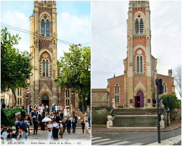 Archive historique : Vers 1910 Église notre Dame