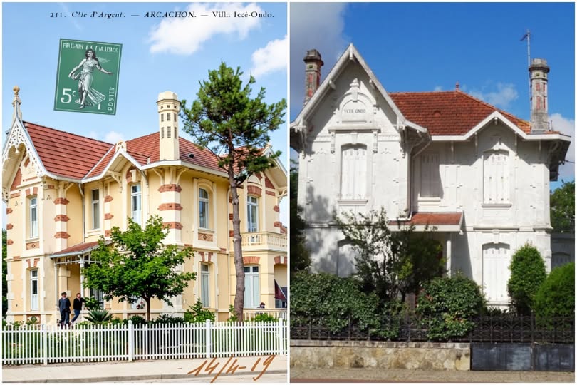 Archive historique : Vers 1915 Villa Ycée Ondo, 20 avenue Nelly Deganne. Cette villa a été construite...
