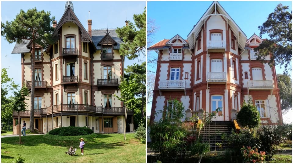 Archive historique : Vers 1910 Villa Belzunce (actuelle Goverdhana) 4 allée Velpeau Ville d'hiver....