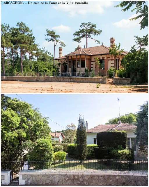 Archive historique : Vers 1910 Villa Pamisilha (actuelle Juana) 2 avenue Saint-Antoine de Padoue Le...