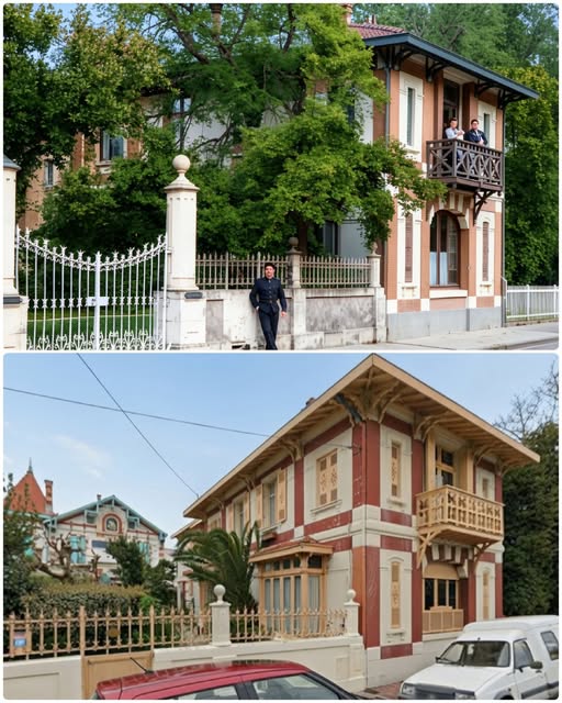 Archive historique : Vers 1900 Villa Bijou 135 boulevard de la Plage Arcachon. Elle est de forme...
