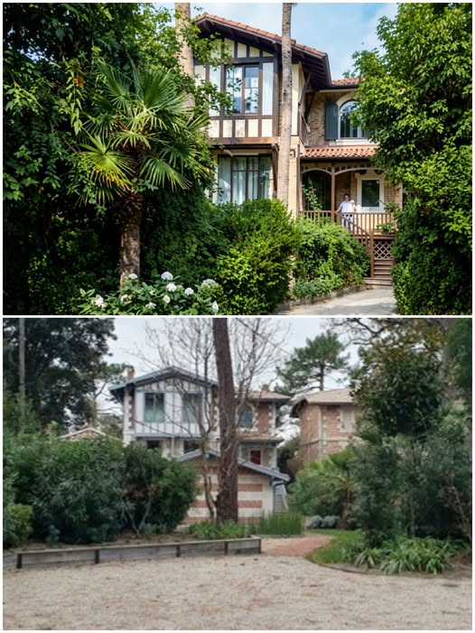 Archive historique : Vers 1925 Villa les Bignones (Rivedoux) 243 boulevard de la Côte d'Argent Le...