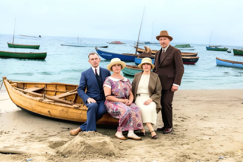 Archive historique : Un saut dans le temps sur la plage d’Arcachon, dans les années 20, u@ne époque où...