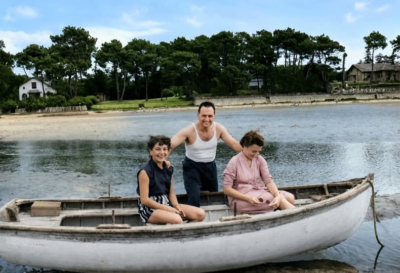 Archive historique : Embarquement immédiat pour Arcachon en photographie dans les 50