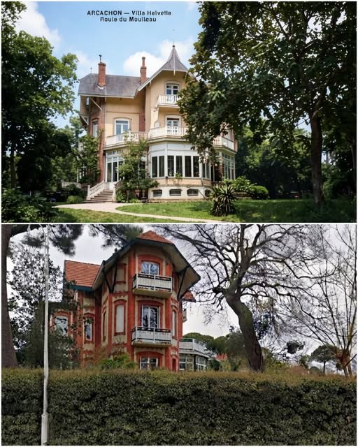 Archive historique : Vers 1900Villa Helvétia 49 allée Émile Péreire L'Avenir d'Arcachon mentionne la...