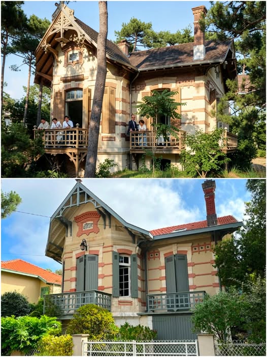 Archive historique : Vers1910 Villa Cantaranne (ou Cantarane ou Cantarrane) 12 allée Sarraméa Ville...