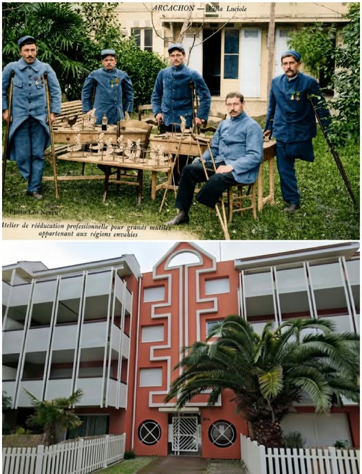 Archive historique : Vers 1918 Villa Luciola (actuelle résidence Diva)46 boulevard de l'Océan...