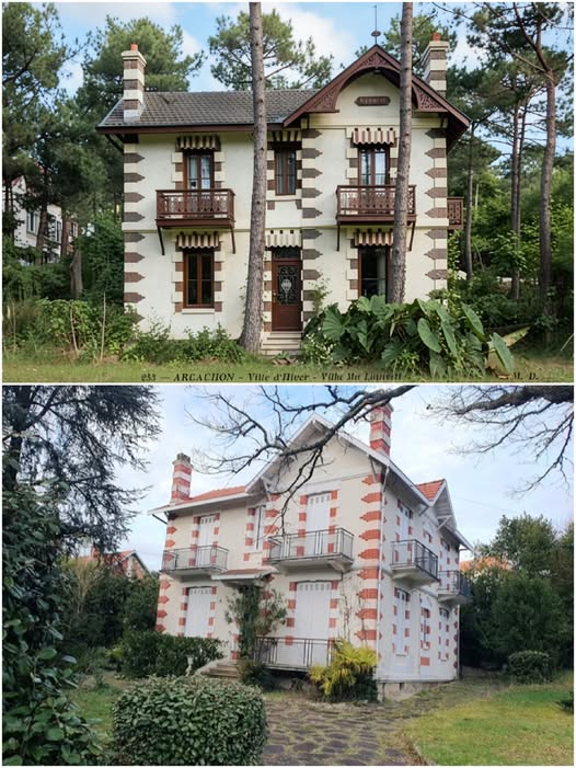 Archive historique : Vers 1900 Villa Ma Louisette (puis Clairefeuille)15 allée des Dunes ville...