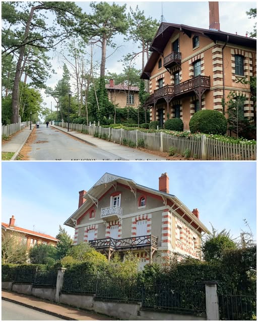 Archive historique : Vers 1900 Villa Slomka ou Choiseul Désormais Mysis 6 allée Bouillaud ville...