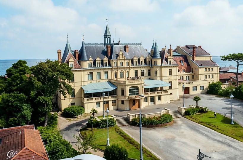 Archive historique : Casino de la Plage fin des années 40 début 50