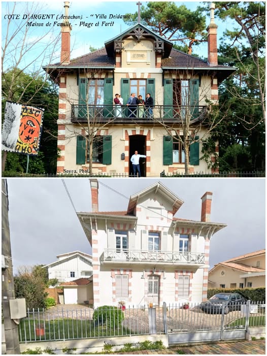 Archive historique : Vers 1925 Villa Deidamie 19 avenue Victoria Arcachon. Le nom de la villa est sans...