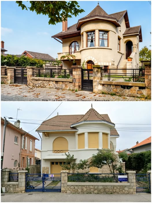 Archive historique : Vers 1935 Villa La Perle 127 boulevard Deganne Arcachon. La villa a été...