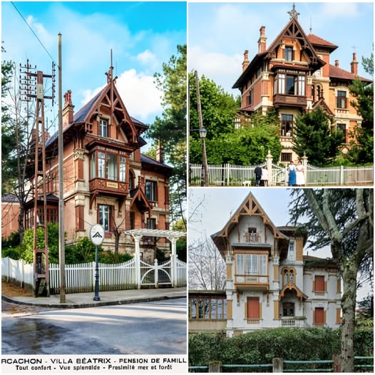 Archive historique : Vers1920 et 25 Villa Beatrix 38 avenue Victor Hugo Ville d'hiver. Elle fut...