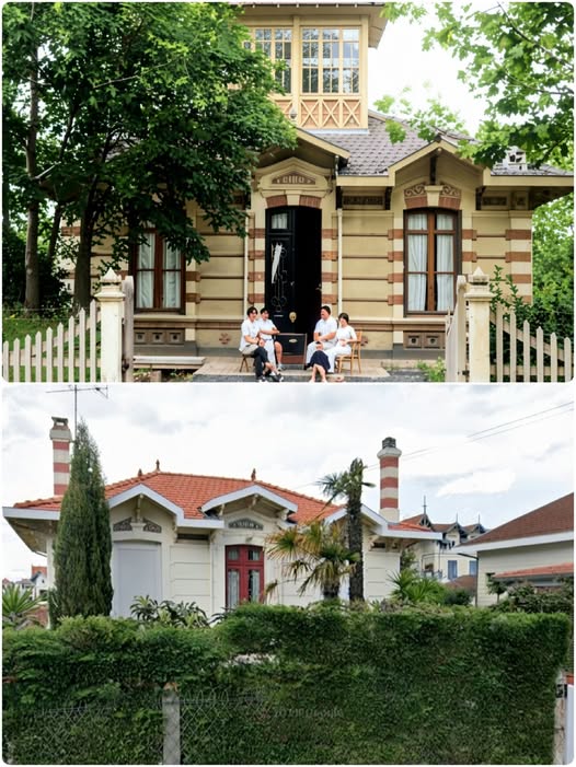 Archive historique : Vers 1900 Villa Nino 19 avenue Henri Regnault Arcachon. La villa aurait été...