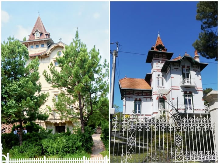 Archive historique : Vets 1910 Villa May-Lily 77 boulevard Deganne Arcachon C'est Fernand Almanz,...
