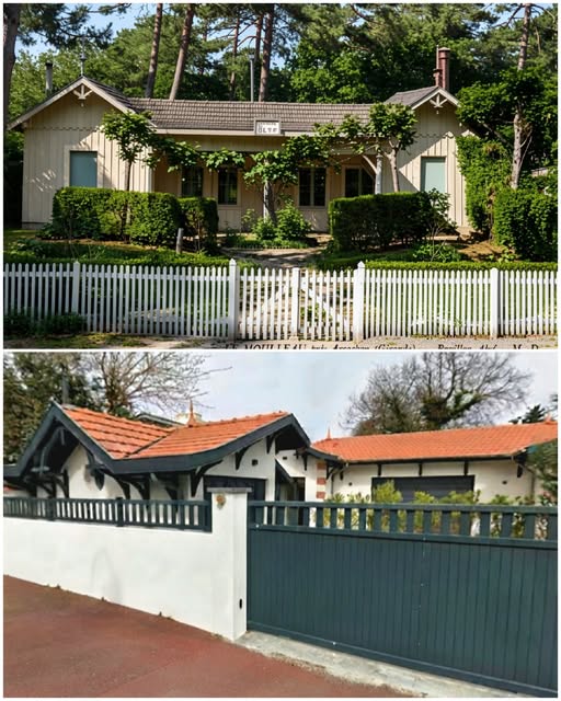 Archive historique : Vers 1900 Pavillon Alyf 18 avenue Saint-François-Xavier Le Moulleau Arcachon. En...