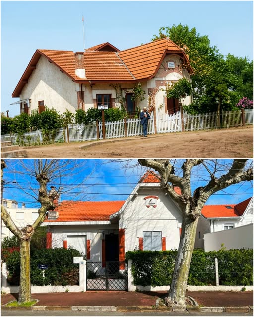 Archive historique : Vers 1905 Villa Rasnes (actuelle Les Petites Roses) 13 avenue de Mentque, ville...