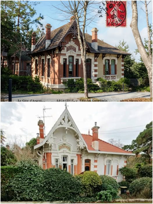 Archive historique : Vers 1905 Villa Les Coquelicots 20 avenue de Mentque ville d'Hiver La villa "Les...