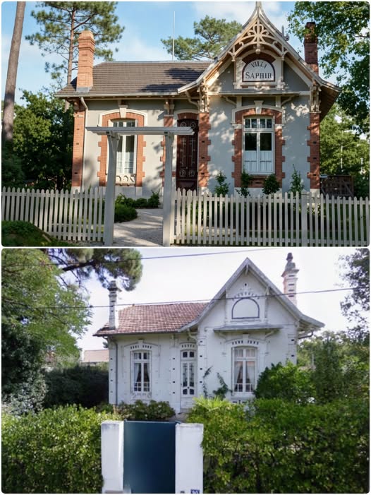 Archive historique : Vers 1925 Villa Saphir 90 Boulevard de la Côte d'Argent Abatilles. On peut...