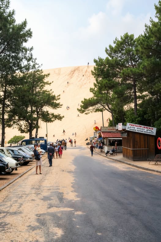Archive historique : Entrée de la Dune photographie de 1968