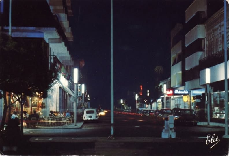 Archive historique : Années 60 la nuit à Arcachon