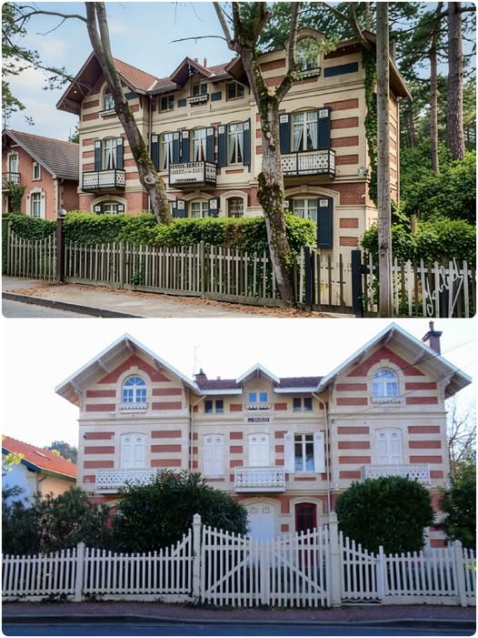 Archive historique : Vers 1920 Villa Les Érables ( Beau Soleil ) 38 allée des Dunes Elle a été...